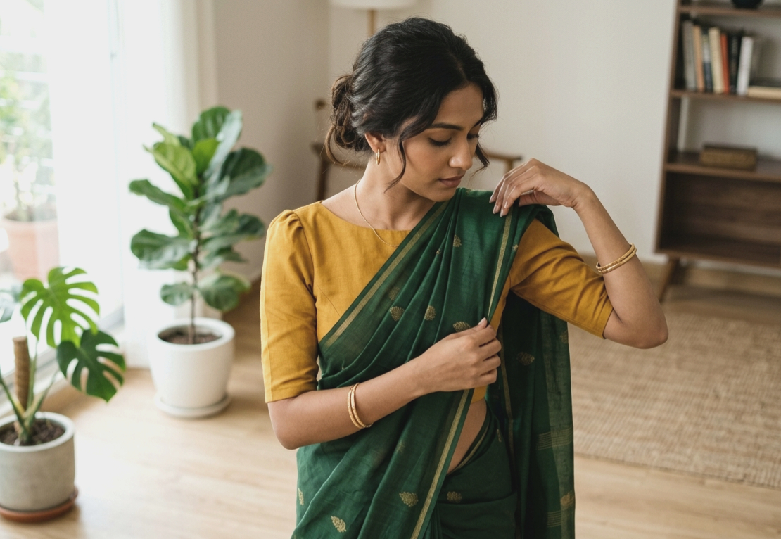 পুরোনো শাড়ি নতুন করে স্টাইল করার ৬ উপায়