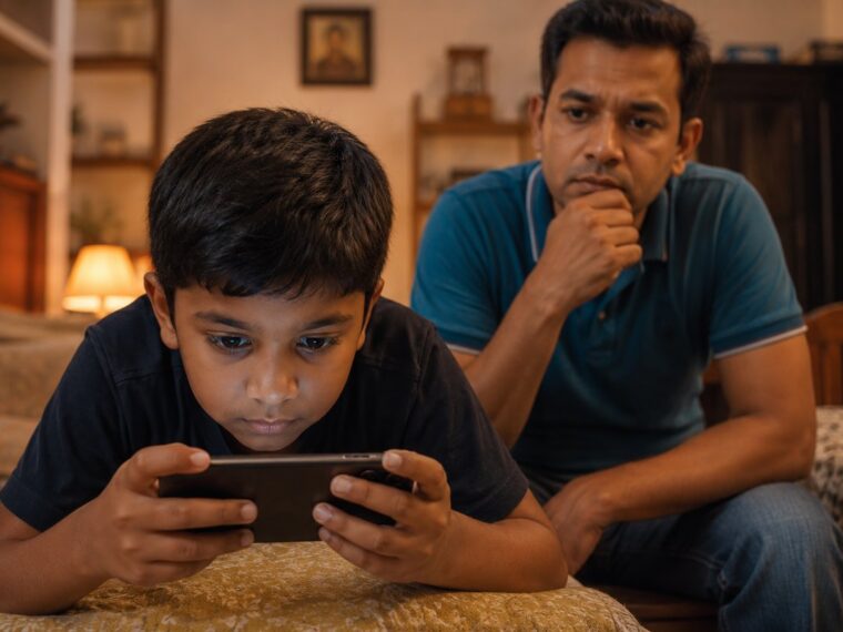 সন্তানকে মোবাইল আসক্তি থেকে দূরে রাখবেন যেভাবে